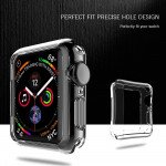 Wholesale Apple Watch Series 6 / SE / 5 / 4 Transparent Ultra-Thin All Around Bumper Protective Case 40MM (Clear)